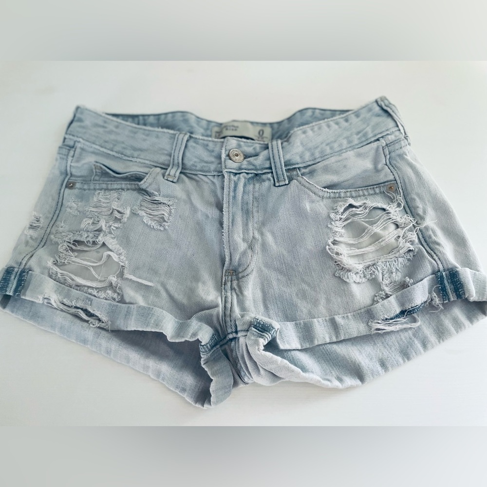 Abercrombie & Fitch Distressed Shorts